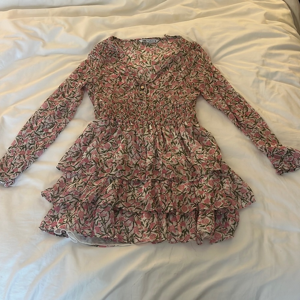 Zara dress size small floral